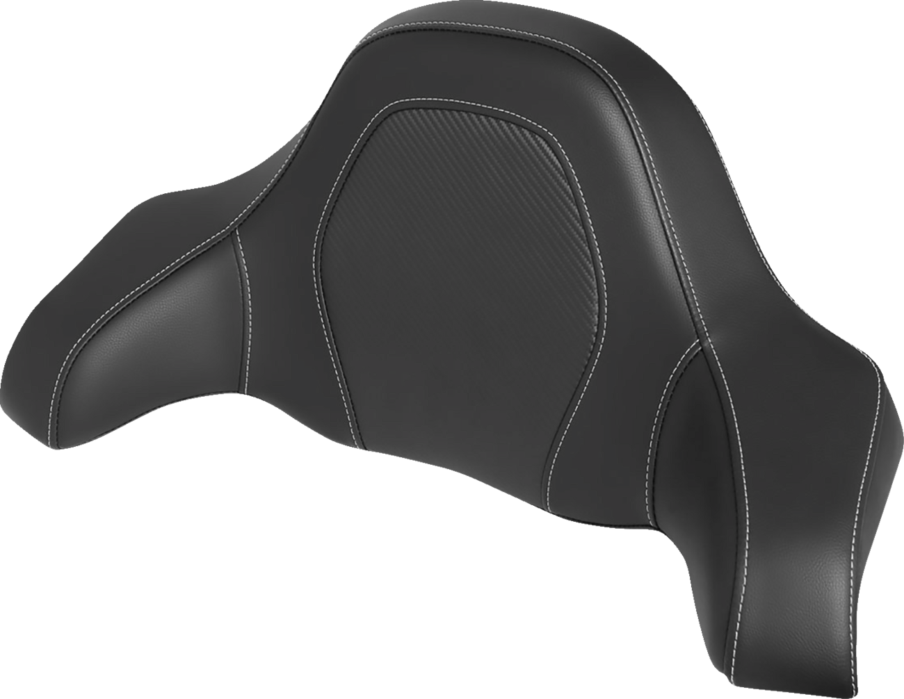 SADDLEMEN Tour-Pak Backrest Pad Cover - Road Sofa Seat - Carbon Fiber 90-11884CF