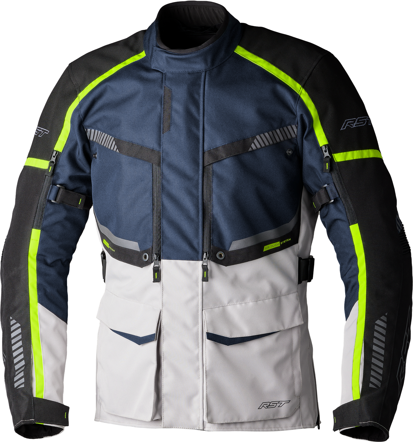 RST Maverick Evo Ce Jacket Navy/Silver Textile 3xl 556-3198250