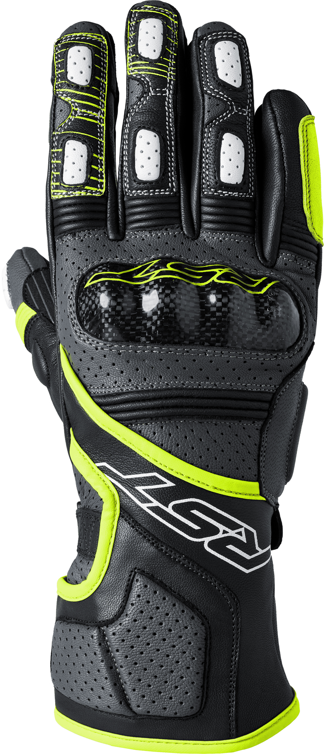RST Fulcrum Ce Glove Grey/Flo Yellow/Black Lg 556-3179210
