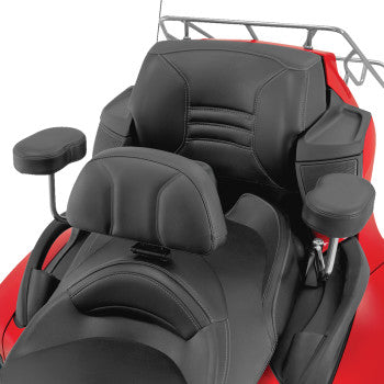 SHOW CHROME Grande Backrest - Black - Can-Am Spyder RT 2010-2019 41-168AG