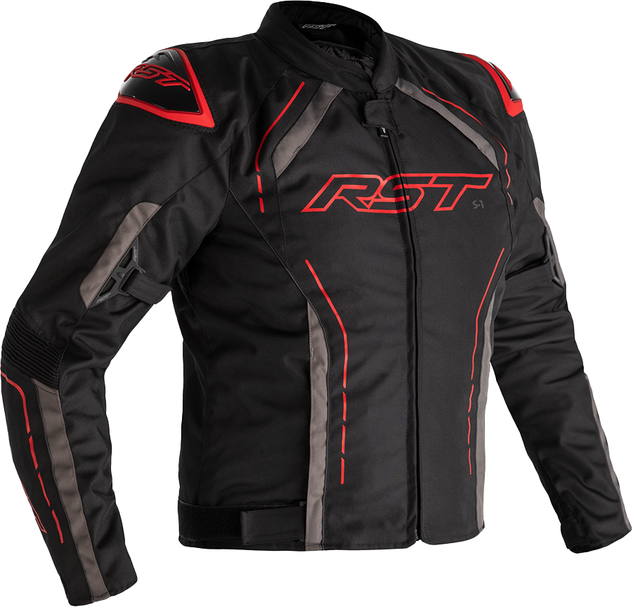 RST S1 Ce Jacket Black/Grey/Red Textile 3xl 556-2559050