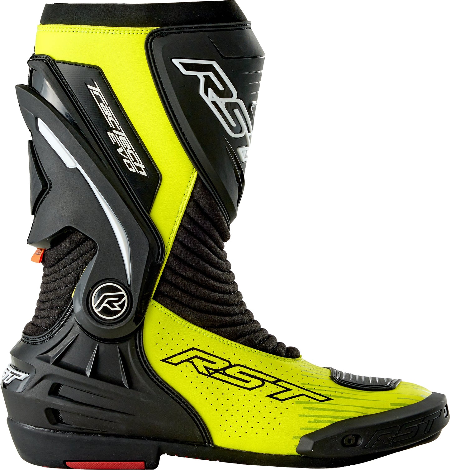 RST Tractech Evo D3o Boot Black/Flo Yellow 11.5 556-3700545
