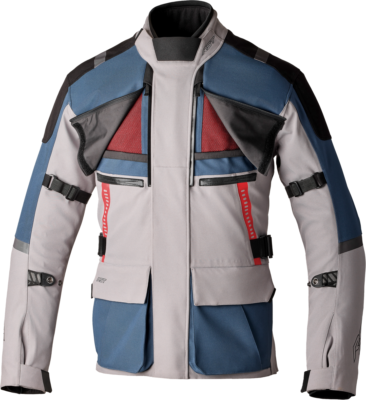 RST Ps Vulcan Ce Jacket Sil/Blu Textile 2xl 556-3582148