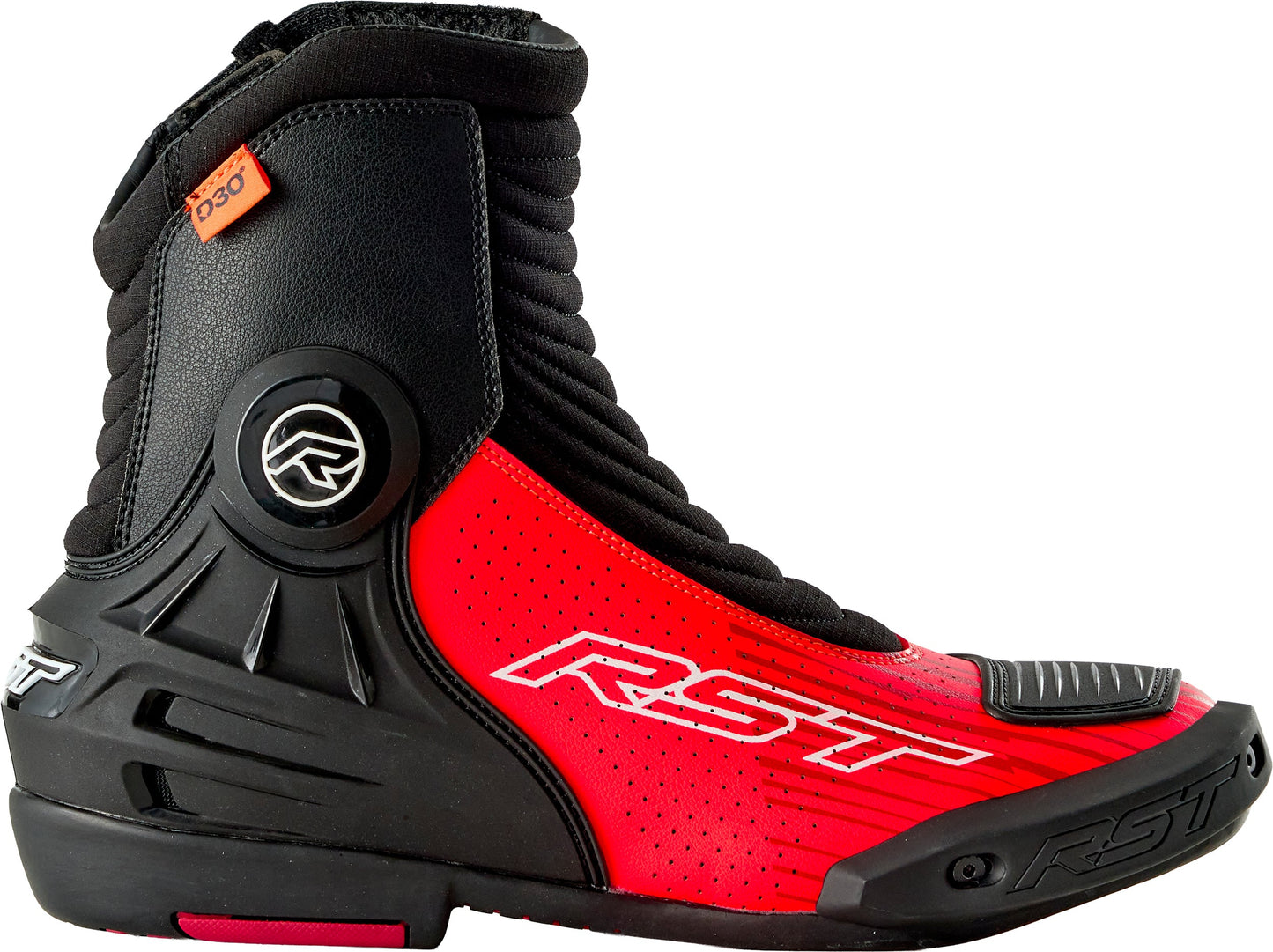 RST Tractech Evo D3o Short Boot Black/Flo Red 11 556-3697244