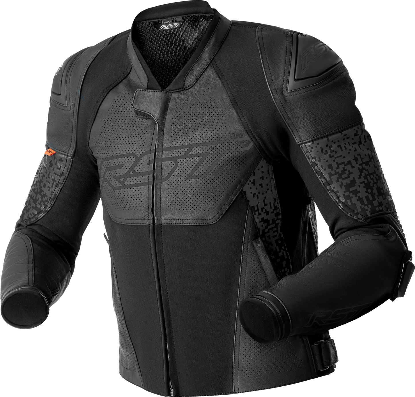 RST Ps Supersport-K D3o Jacket Black Leather 3x 556-3648050