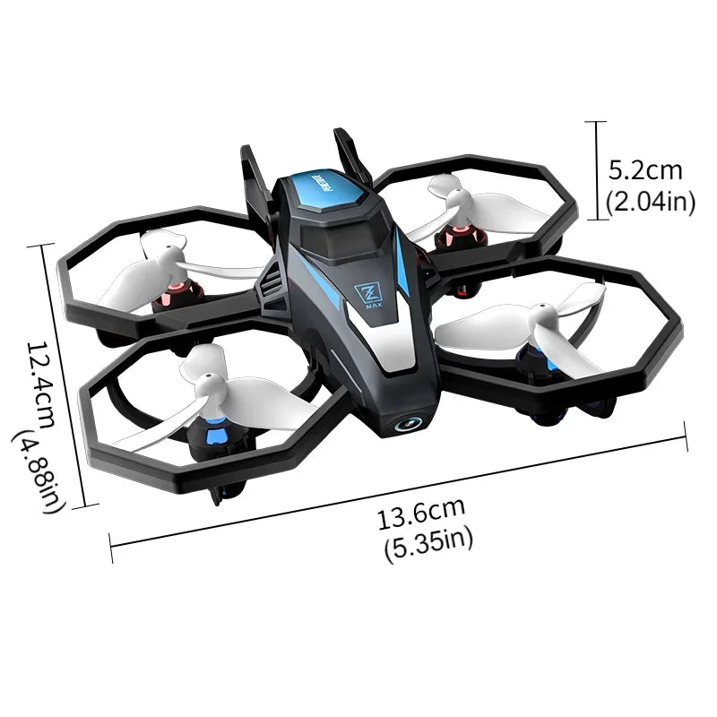 RC Drone Aerial Photo Transmission Aircraft 8K Remote Control Helicopter Electronic Model Quadcopter Plane Toys for Kids Gifts