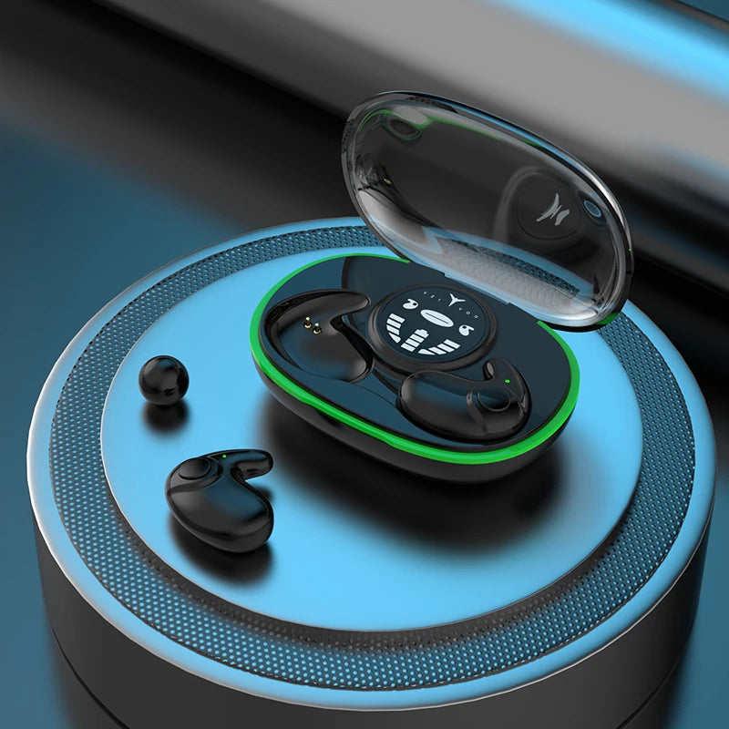 Invisible Sleep Bluetooth IPX5 Waterproof Earbuds Touch Control Headsets