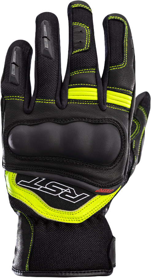 RST Urban Air 3 Mesh Ce Glove Black/Flo Yellow Sm 556-2673408