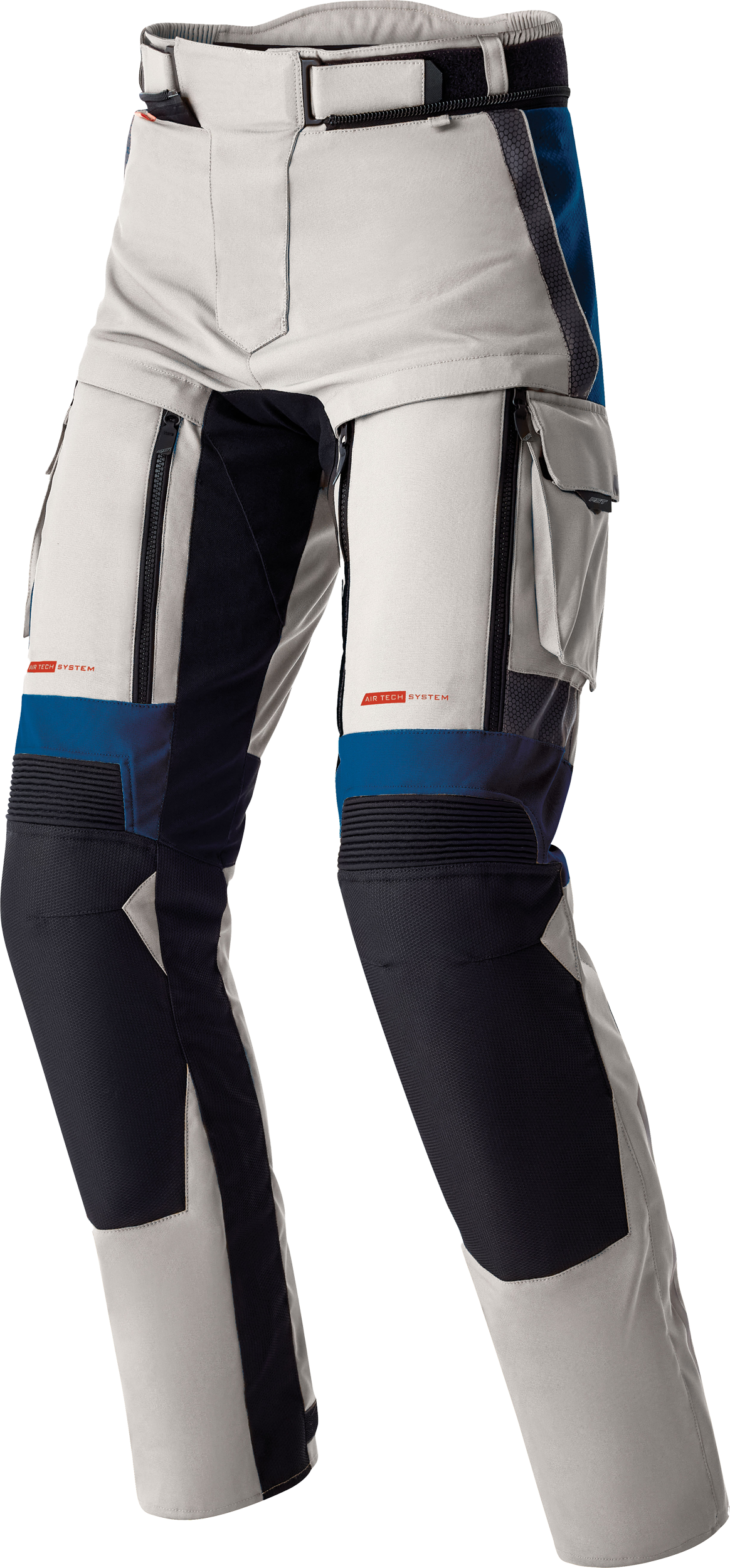 RST Womens Ps Adventure D3o Pant Sil/Blu Textile Xs 556-3631108