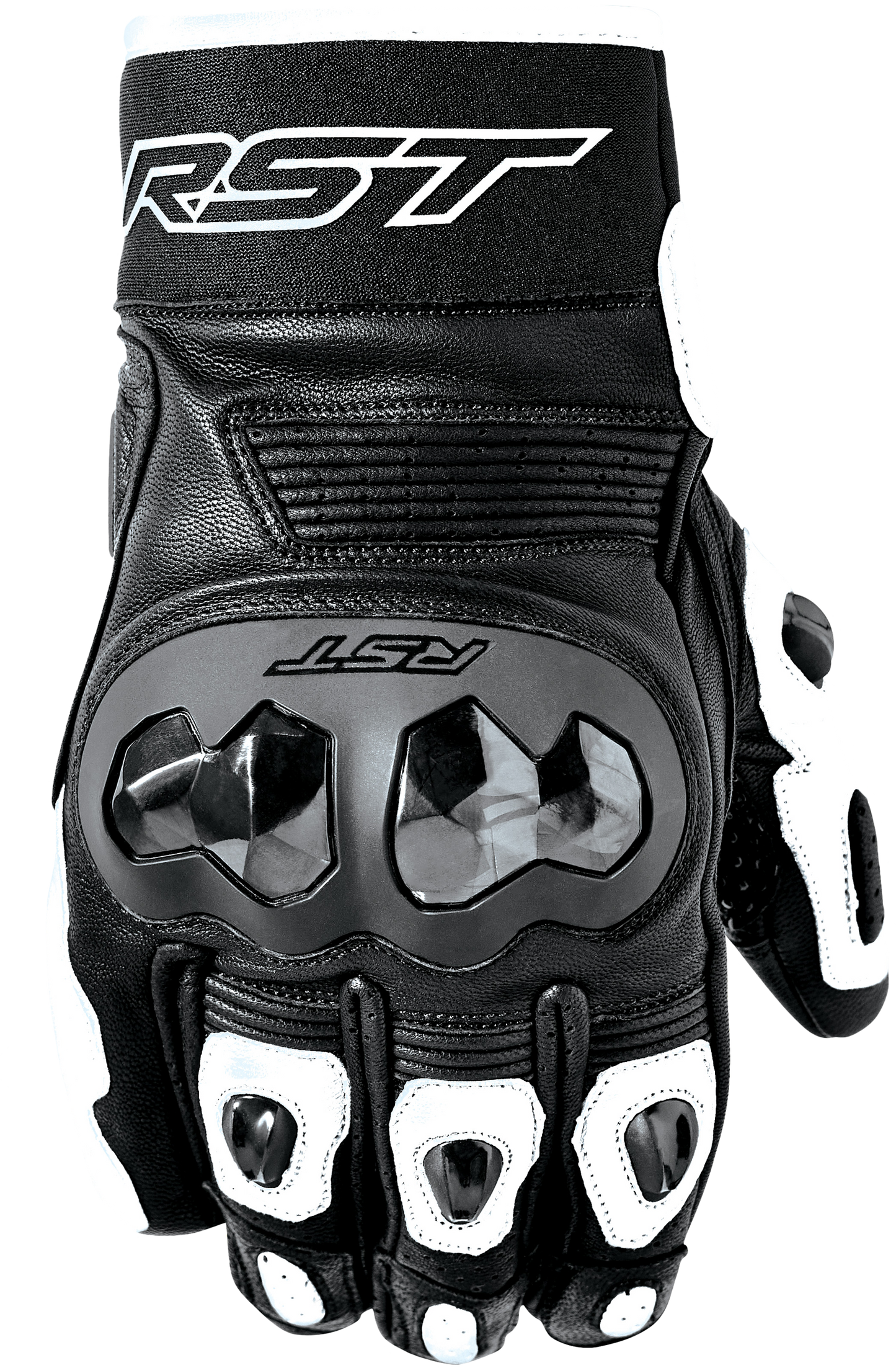 IN STOCK RST Freestyle 3 D3o Glove Black/White Leather 2xl 556-3668112