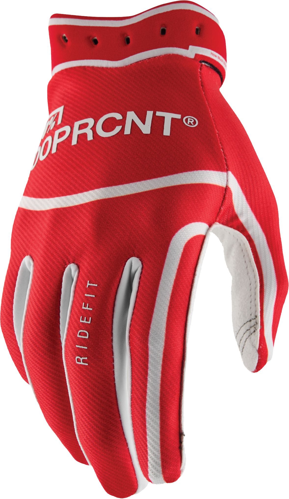 Ridefit Gloves Red Sm