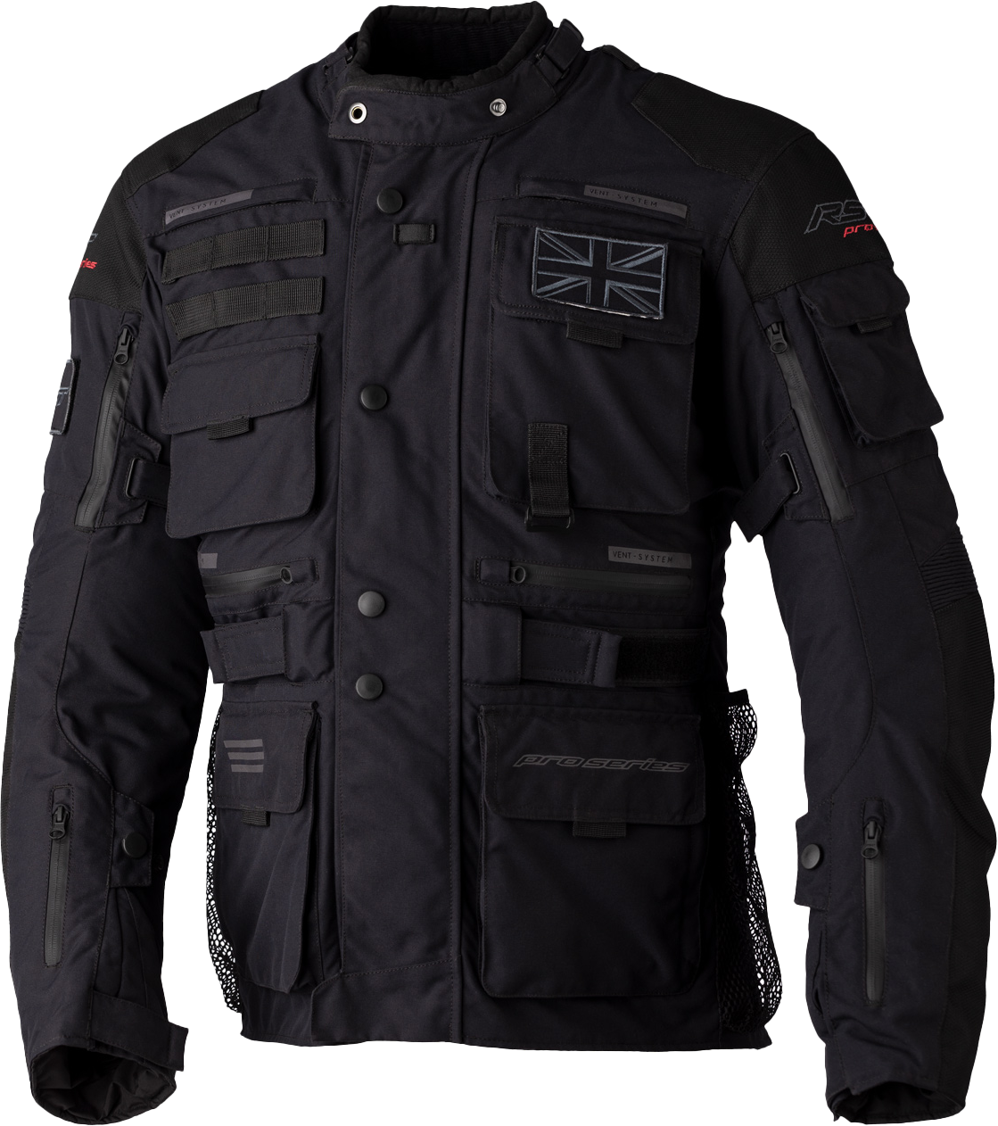 RST Pro Series Ambush Ce Jacket Black/Black Textile 2xl 556-2986048