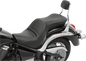 SADDLEMEN Seat - Explorer - without Backrest - Stitched - Black - VN900 K06-11-029
