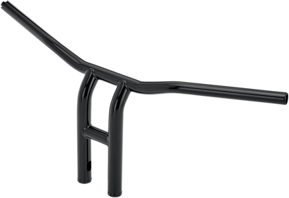 BILTWELL Handlebar - Tyson XL - Pullback - 12" - TBW - Black 6262-2015
