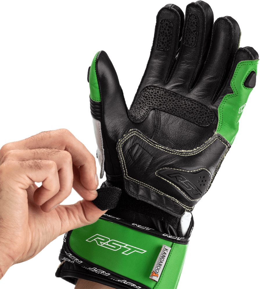 RST Tractech Evo 4 Ce Glove Neon Green/Black Sz 2xl 556-2666312