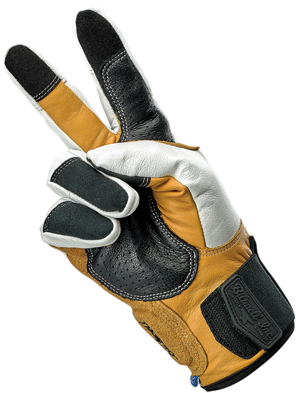 BILTWELL Belden Gloves - Cement - Large 1505-0409-304