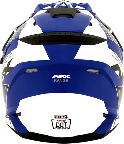 AFX FX-41 Helmet - Range - Matte Blue - Medium 0140-0072