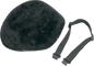 SADDLEMEN Pad - Seat - Breathable Fleece - Extra Large - Black 201J