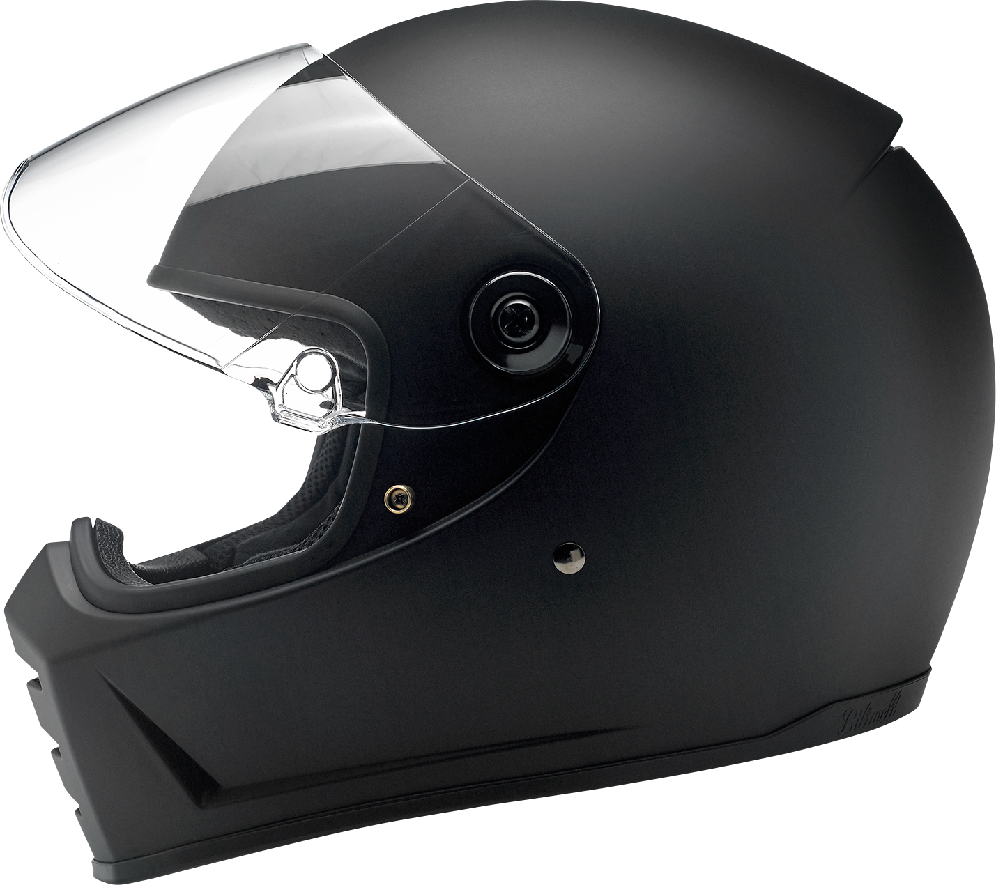 BILTWELL Lane Splitter Helmet - Flat Black - Medium 1004-201-103