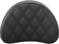 SADDLEMEN Sissy Bar Pad - Lattice Stitched - Black 51343