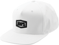 100% Enterprise Hat - White - One Size 20064-000-01