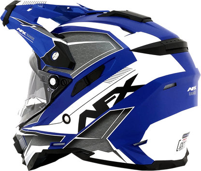AFX FX-41 Helmet - Range - Matte Blue - Large 0140-0073