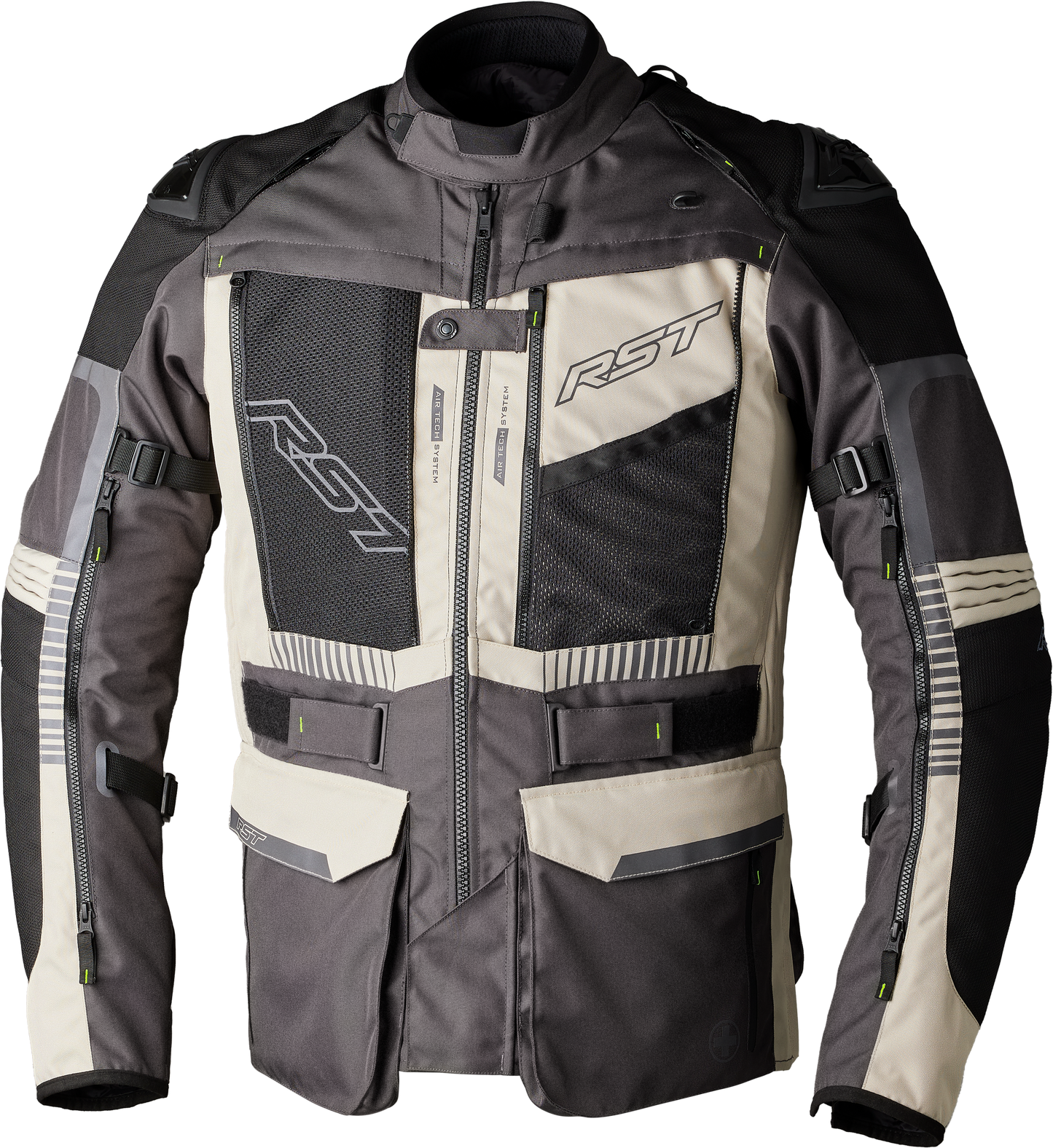 RST Pro Series Ranger Ce Jacket Sand/Graphite Textile 3xl 556-3236250
