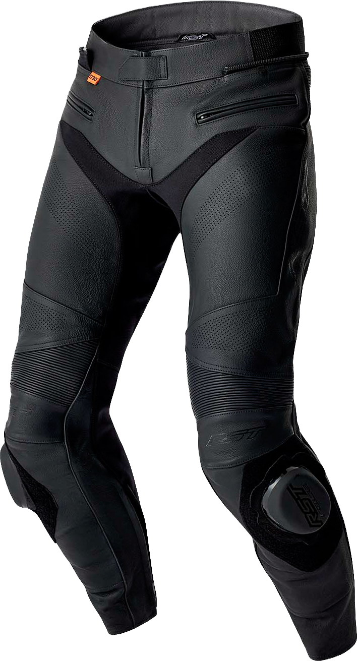 RST Womens S1 D3o Leather Pants Black Lg 566-3627014