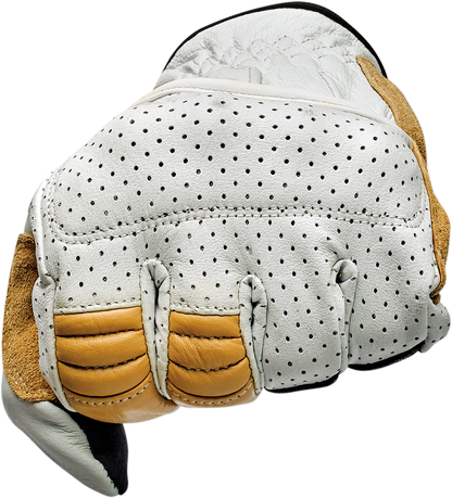 BILTWELL Borrego Gloves - Cement - Medium 1506-0409-303