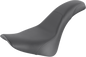 SADDLEMEN Seat - Profiler - Black - Smooth - Softail 818-33-047