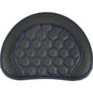 SADDLEMEN RoadSofa™ Sissy Bar Pad - Honeycomb - Blue Stitching 051349BLU