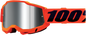 100% Accuri 2 Goggles - Neon Orange - Silver Mirror 50014-00004