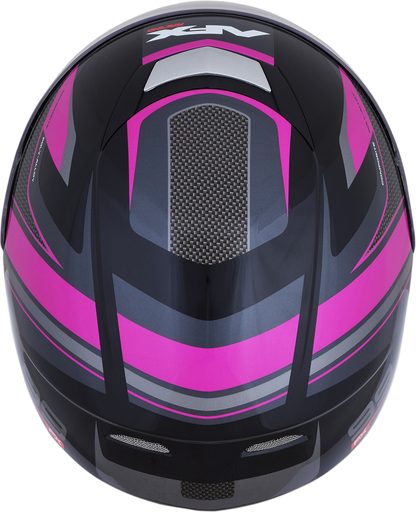 AFX FX-99 Helmet - Recurve - Black/Fuchsia - Large 0101-11104