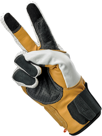 BILTWELL Borrego Gloves - Cement - Large 1506-0409-304