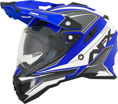 AFX FX-41 Helmet - Range - Matte Blue - Medium 0140-0072
