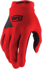 100% Ridecamp Gloves - Red - XL 10011-00023