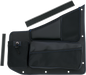 SHOW CHROME Kaliber Organizer - Passenger - Black with Blue Stitching H44-7PBLU