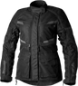 RST Ladies Maverick Evo Ce Jacket Black/Black Textile Sm 556-3227010