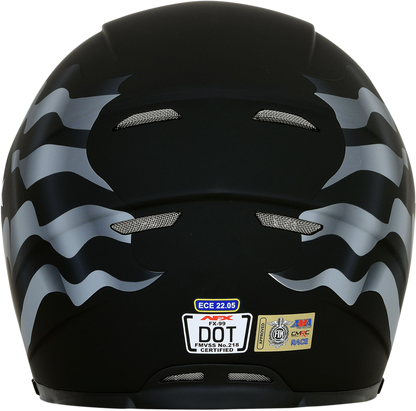 AFX FX-99 Helmet - Flag - Stealth - Large 0101-11358