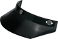 BILTWELL Moto 3-Snap Visor - Black 2002-561