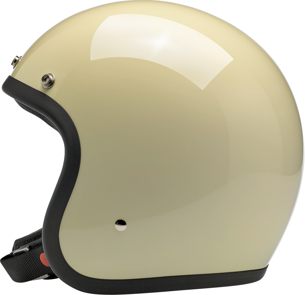 BILTWELL Bonanza Helmet - Gloss Vintage White - Small 1001-102-202