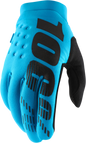 100% Brisker Gloves - Turquoise - XL 10003-00038