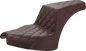 SADDLEMEN Step Up Seat - Full Lattice - Brown - Chief I21-04-175BR