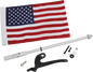 SHOW CHROME Folding Flag Pole - Left 41-203L