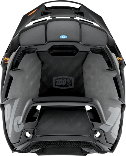 100% Aircraft 2 Helmet - Black - Small 80002-00001