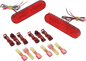 SHOW CHROME Marker Lights - LED - Red 16-119R