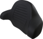 SADDLEMEN Tour-Pak Backrest Pad - Slim - Roll & Pleat - Black - FL '14-'23 814-07-TPACK-RP