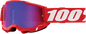 100% Accuri 2 Goggles - Red - Red/Blue Mirror 50014-00005
