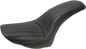 SADDLEMEN Knuckle 2-Up Seat - Ribbed - Black 806-23-047K