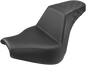 SADDLEMEN Step-Up Seat - Rear Lattice Stitch - Black 818-31-173